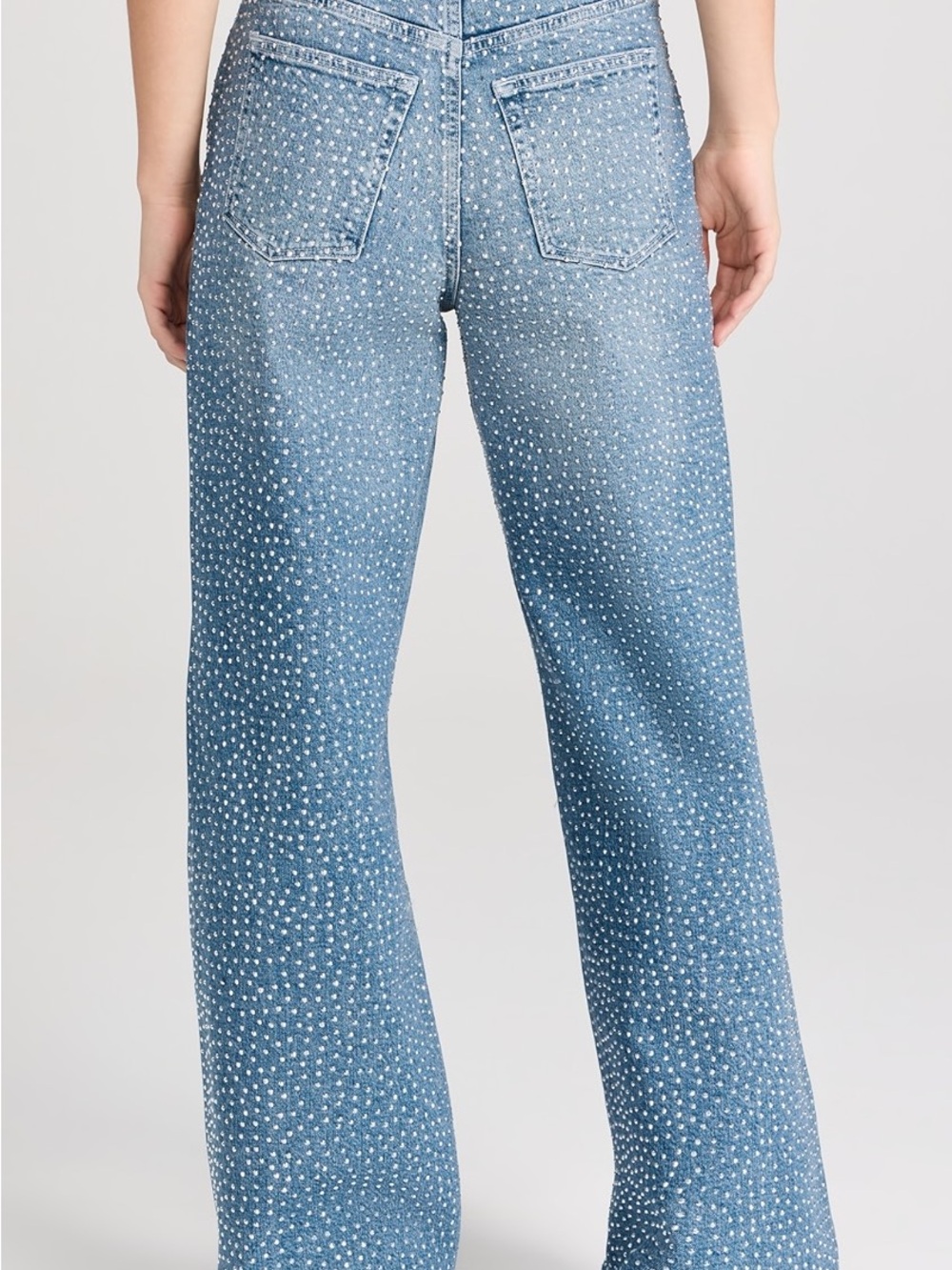 Good American Bedazzled good 90s relaxed jeans - Picture 2 of 9